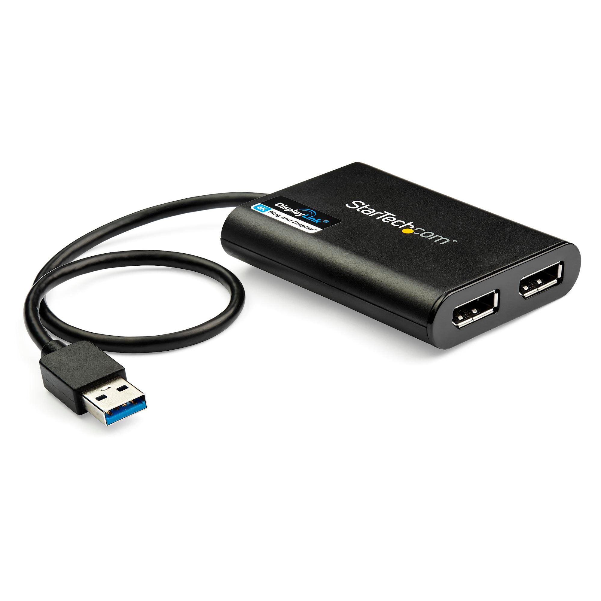 StarTech USB to Dual DP Adapter - 4K 60Hz