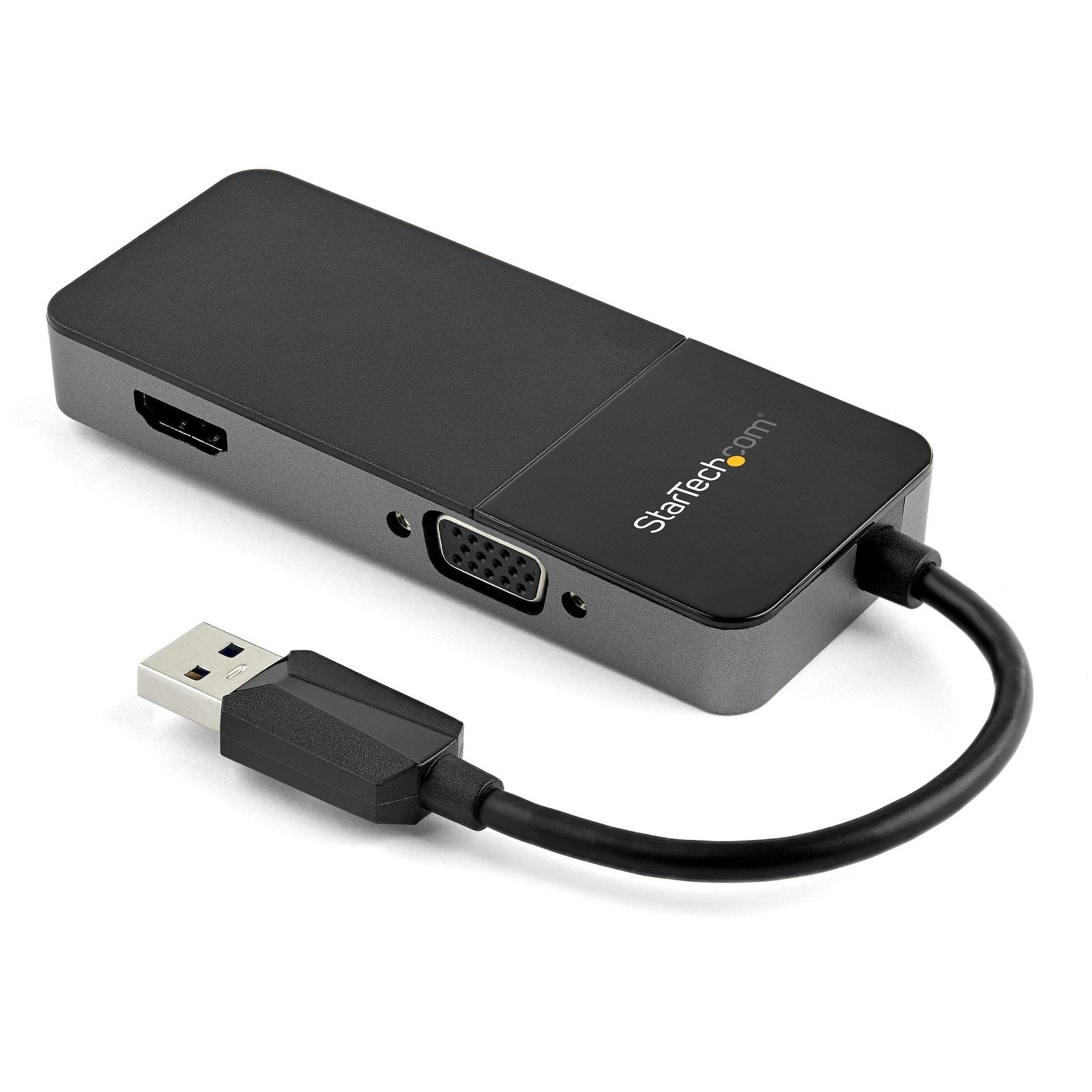 StarTech USB 3.0 to HDMI, VGA Adapter, 4K, 3Yr