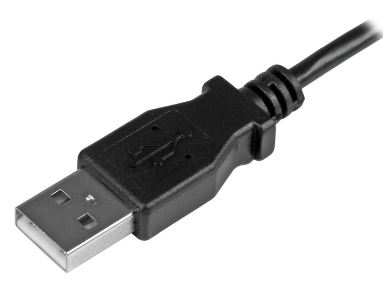 StarTech 2M USB2.0 A to Micro USB2.0 B, M/M, Left Angle, LTW
