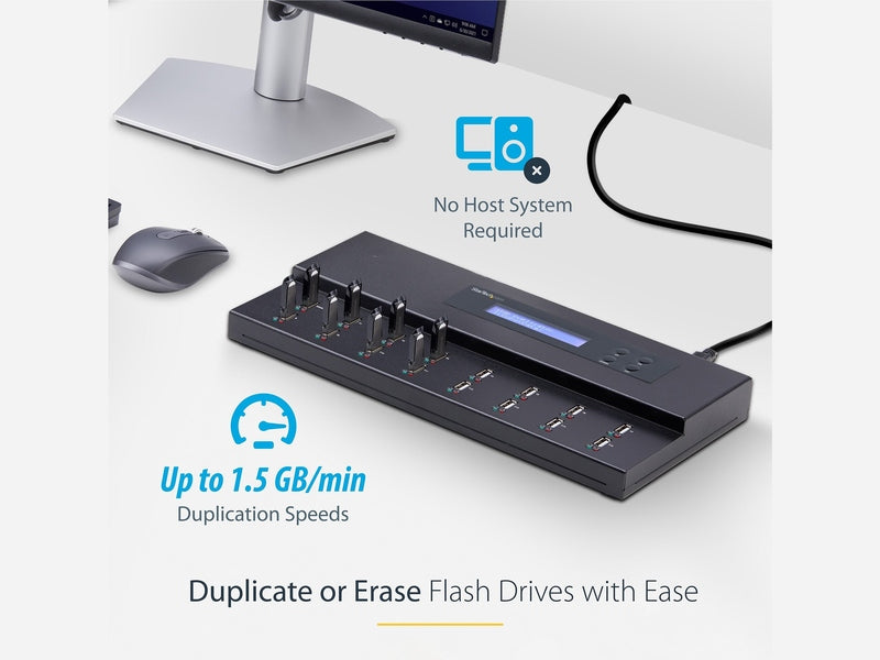 StarTech Standalone 1 to 15 USB Thumb Drive Duplicator/Eraser