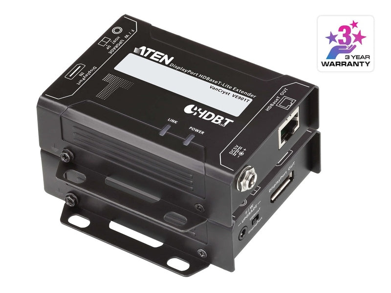Aten HDBaseT DisplayPort -Lite Extender 1080p@70m, 4K@40m