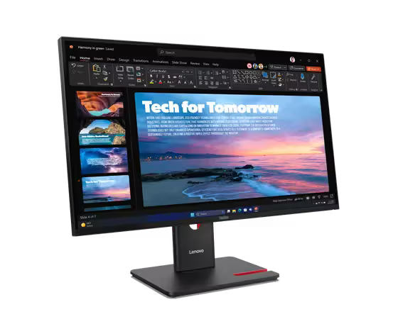 Lenovo ThinkVision T27QD-40 27" QHD IPS 120Hz USB-C Docking Monitor 64AAGAR2AU