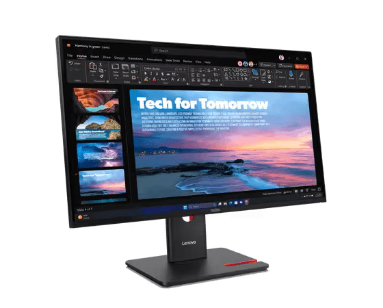 Lenovo ThinkVision T27QD-40 27" QHD IPS 120Hz USB-C Docking Monitor 64AAGAR2AU