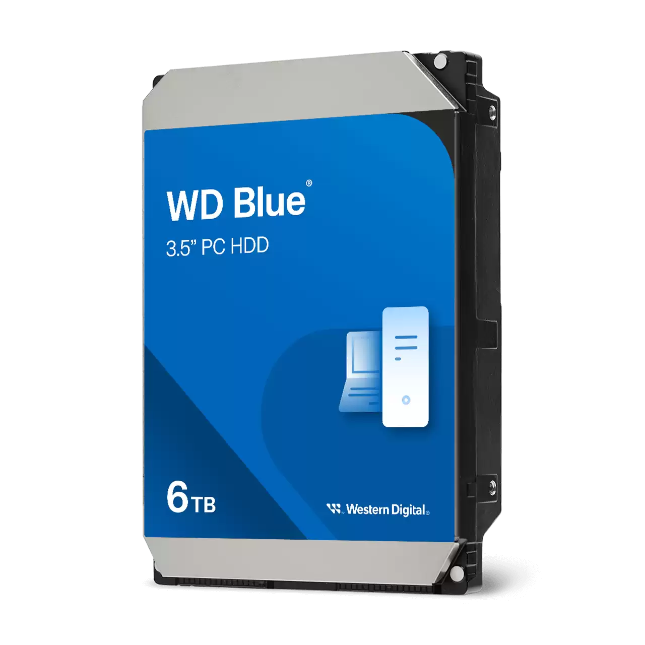 WD Blue 6TB 3.5" HDD, ITR 180 MB/s 5400RPM 256MB