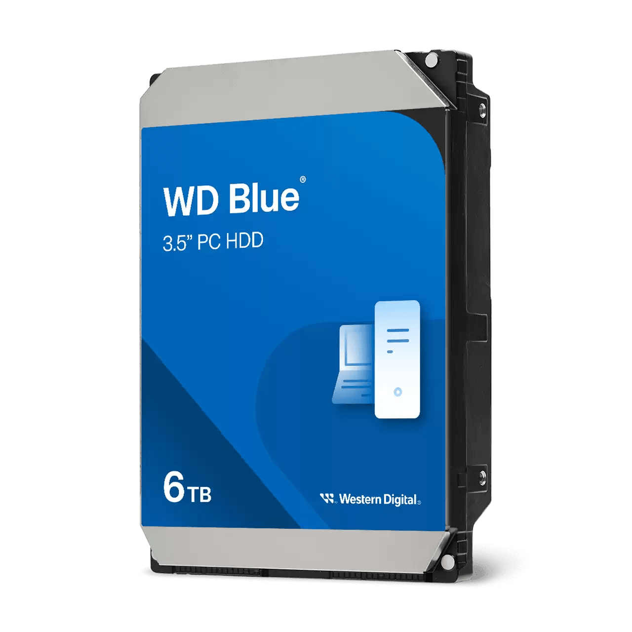 WD Blue 6TB 3.5" HDD, ITR 180 MB/s 5400RPM 256MB