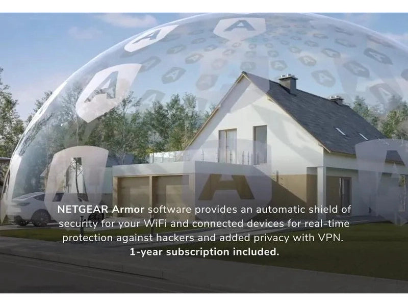 Netgear RBE972S-100APS Orbi BE27000 Quad-band Mesh WiFi 7 System 2 Pack