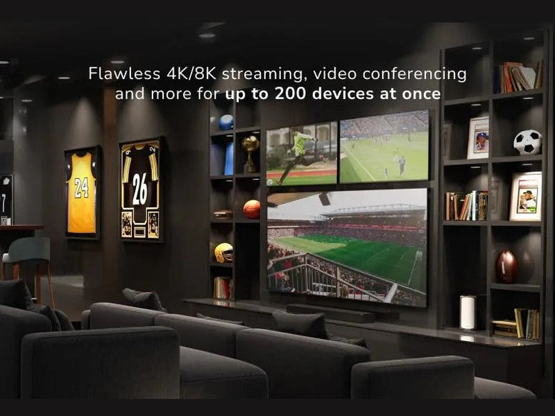 Netgear RBE972S-100APS Orbi BE27000 Quad-band Mesh WiFi 7 System 2 Pack