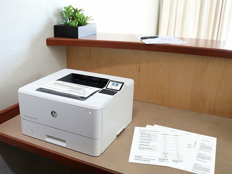 HP LaserJet Enterprise M406dn A4 Mono Laser Printer 3PZ15A