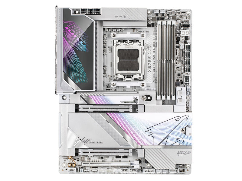 Gigabyte X870E AORUS MASTER X3D ICE AM5 ATX Motherboard X870E A MASTER X ICE