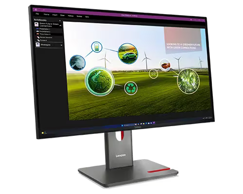 Lenovo ThinkVision P27Q-40 27" QHD 120Hz USB Hub Monitor 64A7GAR6AU