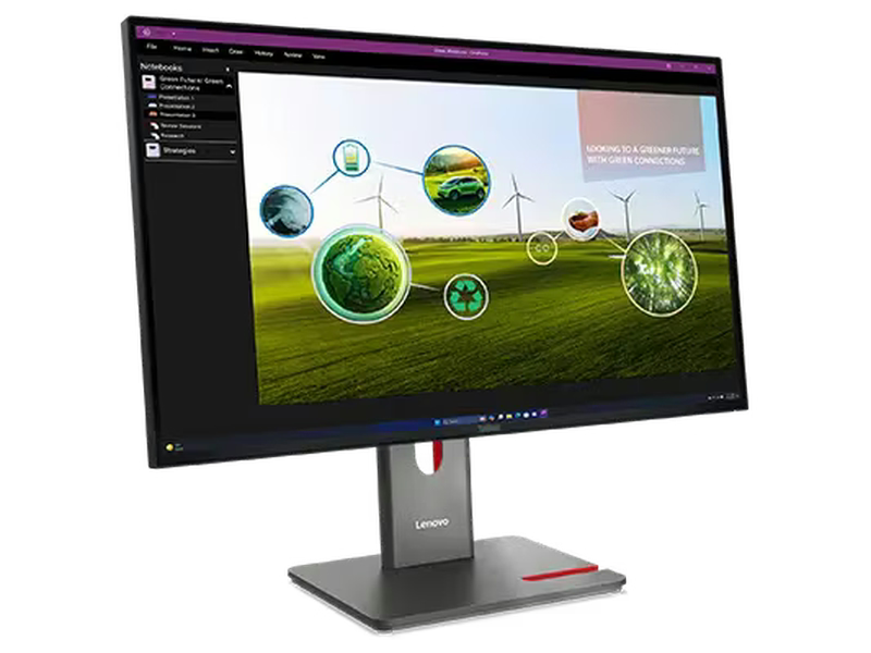 Lenovo ThinkVision P27Q-40 27" QHD 120Hz USB Hub Monitor 64A7GAR6AU