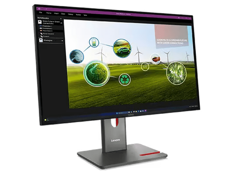 Lenovo ThinkVision P27Q-40 27" QHD 120Hz USB Hub Monitor 64A7GAR6AU