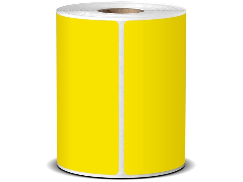 LA100150TP1AC25MMY Calibor 100X150 Label Therm Perm 400/R - Yellow
