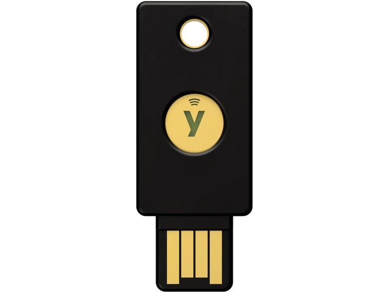 Yubico YubiKey 5 NFC FIPS 140-3 USB-A Security Key – FIDO2, 2FA/MFA - 5060408466162