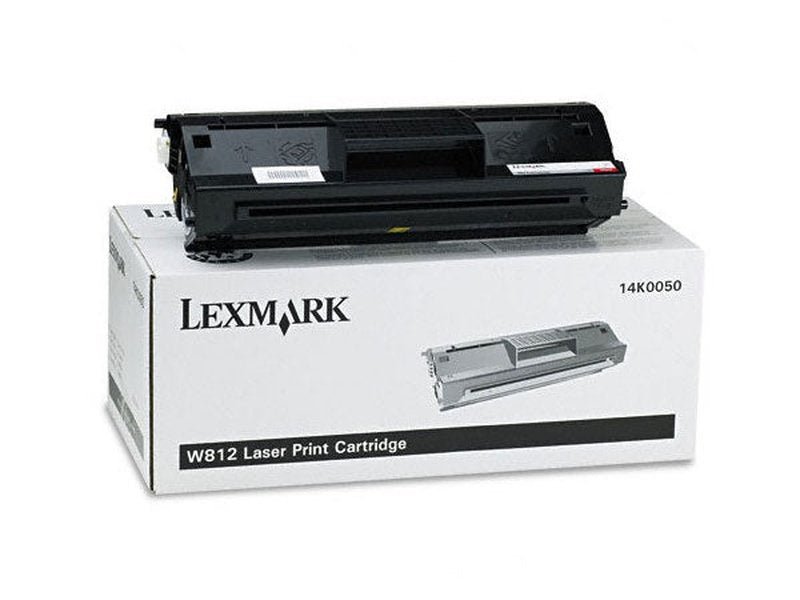 Lexmark 14K0050 BLACK TONER YIELD 12000 PAGES FOR OPTRA W812