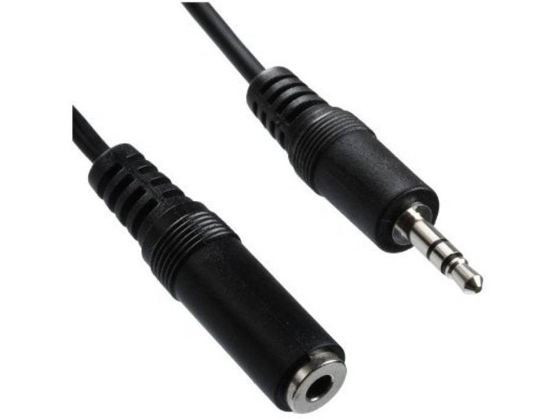 Comsol 1mtr 3.5mm Stereo Male to 3.5mm Stereo Female Extension Cable