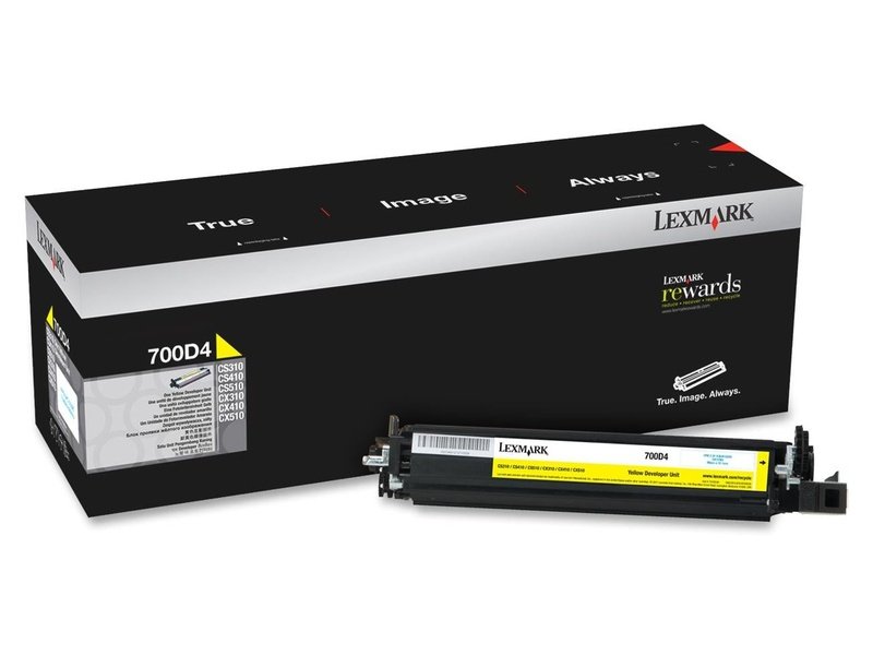 Lexmark 700D4 YELLOW DEVELOPER 40K CS/CX 310/410/510