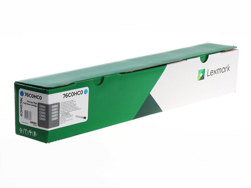 Lexmark 76C0HC0 CYAN HIGH YIELD TONER CARTRIDGE 34K FOR CS92X/CX92X