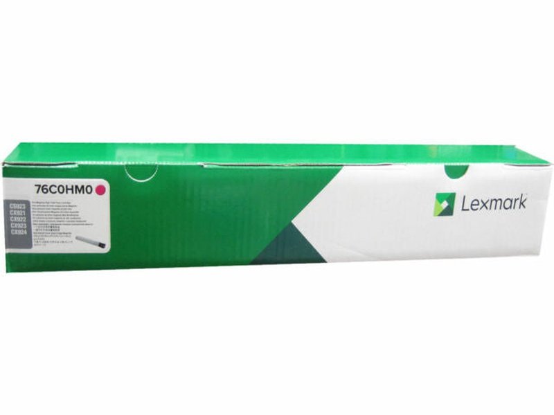 Lexmark 76C0HM0 MAGENTA HIGH YIELD TONER CARTRIDGE 34K FOR CS92X/CX92X