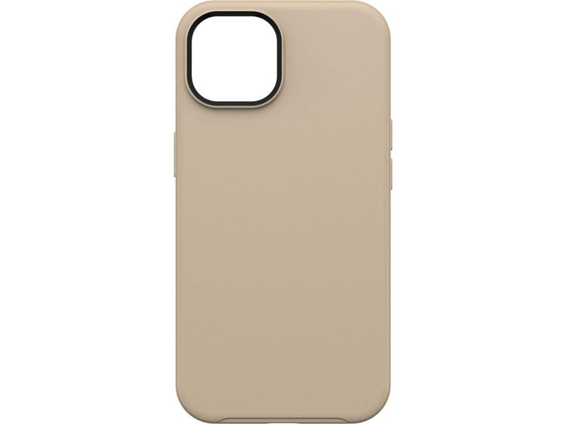 OtterBox iPhone 14 / 13 Symmetry Series Antimicrobial Case Don't Even Chai Brown