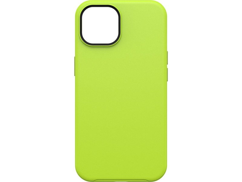 OtterBox iPhone 14 / 13 Symmetry Series+ Antimicrobial Case for MagSafe Lime All Yours Green