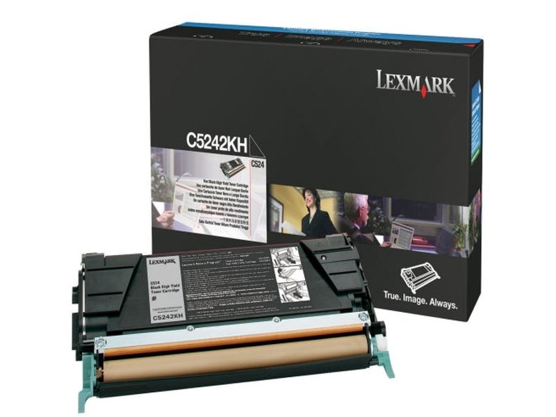 Lexmark C524C534 BLACK HIGH YIELD TONER 8K