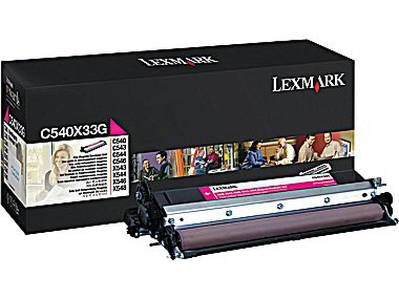 Lexmark C54X X54X MAGENTA DEVELOPER UNIT YIELD 30K PAGES