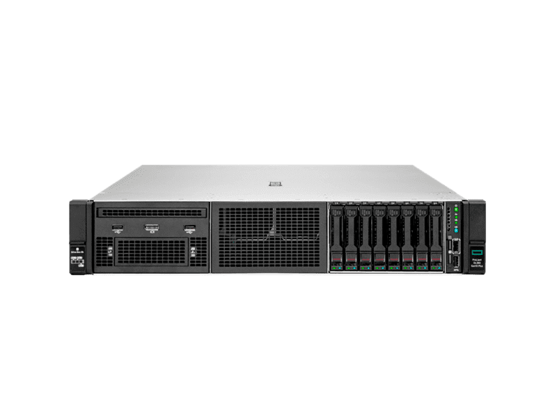 HPE ProLiant DL380 Gen10 Plus 4310 2.1 GHz 12-core 1P 32GB-R MR416i-p NC 8SFF 800W PS Server