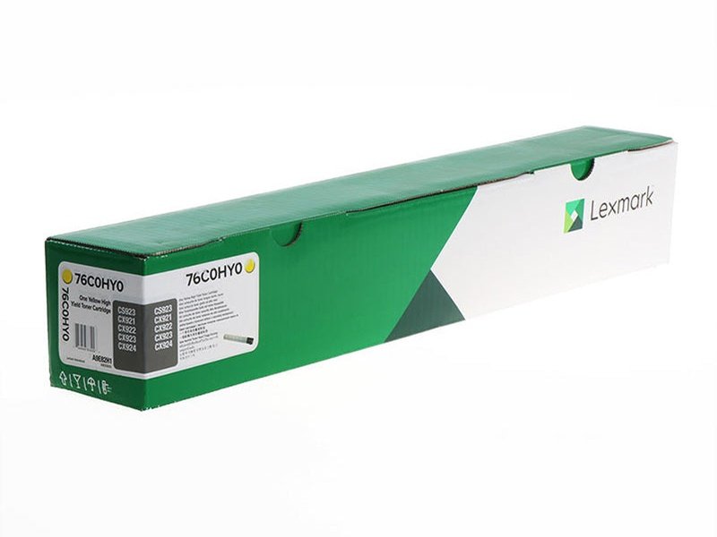 Lexmark 76C0HY0 YELLOW HIGH YIELD TONER CARTRIDGE 34K FOR CS92X/CX92X