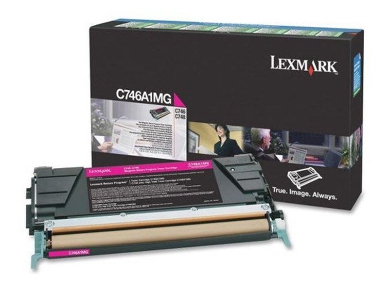 Lexmark 78C6UME MAGENTA ULTRA HIGH TONER 7K FOR CS521 CS622 CX622 CX625