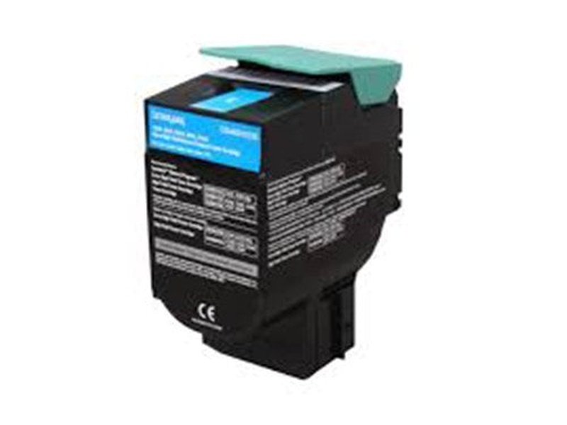 Lexmark C540H1CG CYAN TONER YIELD 2K PAGES FOR C540 C543 C544 X543 X544