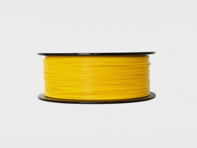 MakerBot PLA Filament Large Spool 0.9kg True Yellow Replicator 5th gen Replicator 2 Z18