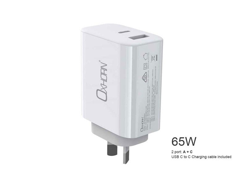 Oxhorn PD 65W GaN Charger