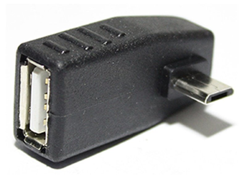 USB 2.0 Male to Micro USB Female Adapter Right Side