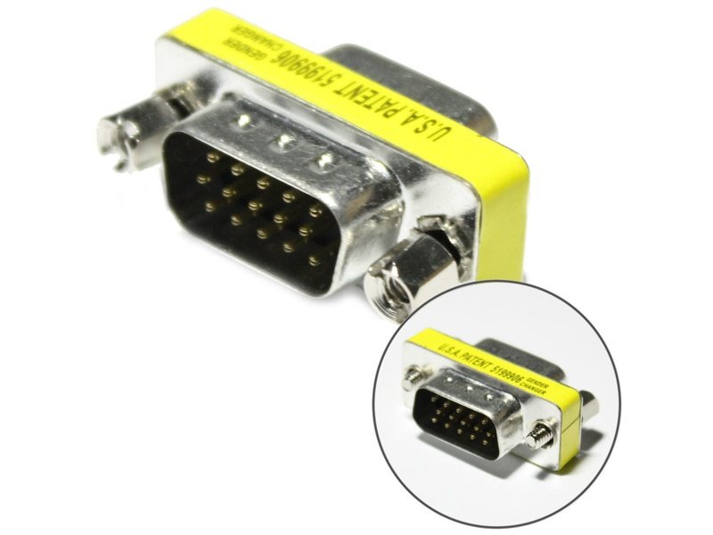 VGA Male to VGA Male Adapter