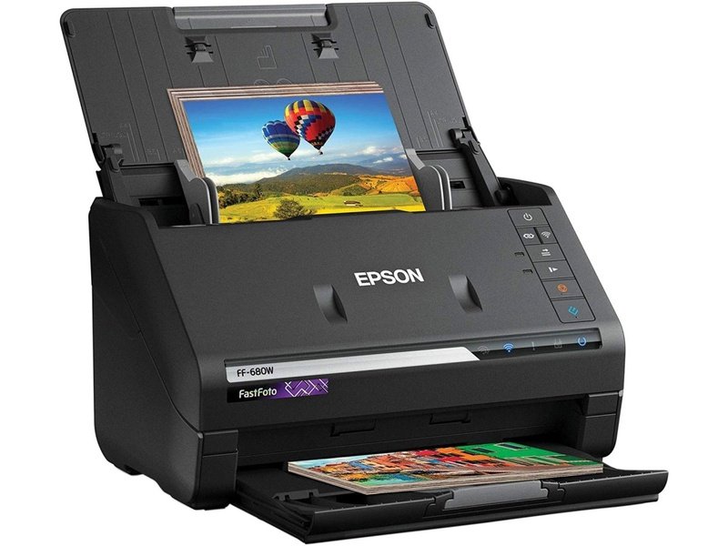 Epson Fast Foto FF-680W A4 Colour Wireless Photo Scanner