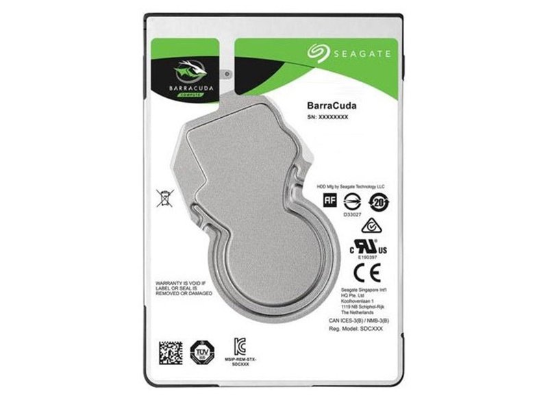 Seagate 1TB BarraCuda 2.5" 5400RPM SATA Laptop Hard Drive