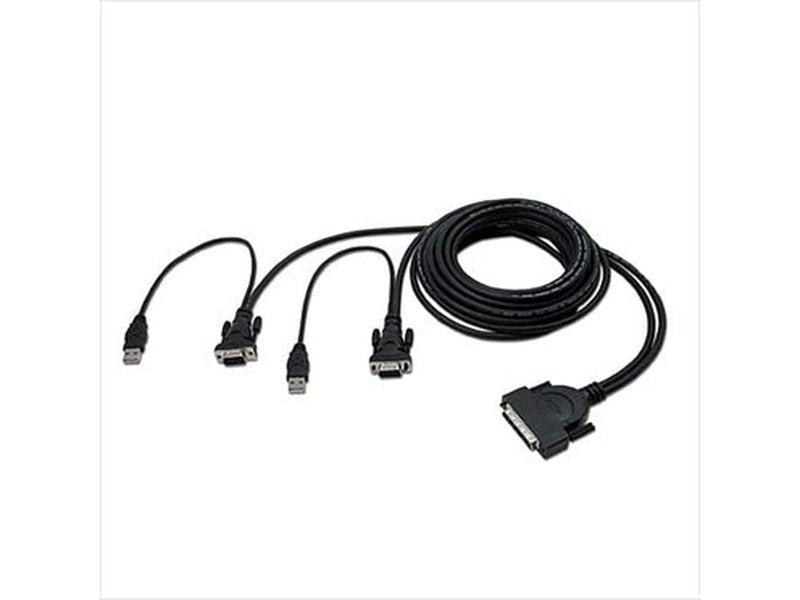 Belkin Kvm Octopus Dual USB & VGA Cable 3.6M Lifetime Warranty