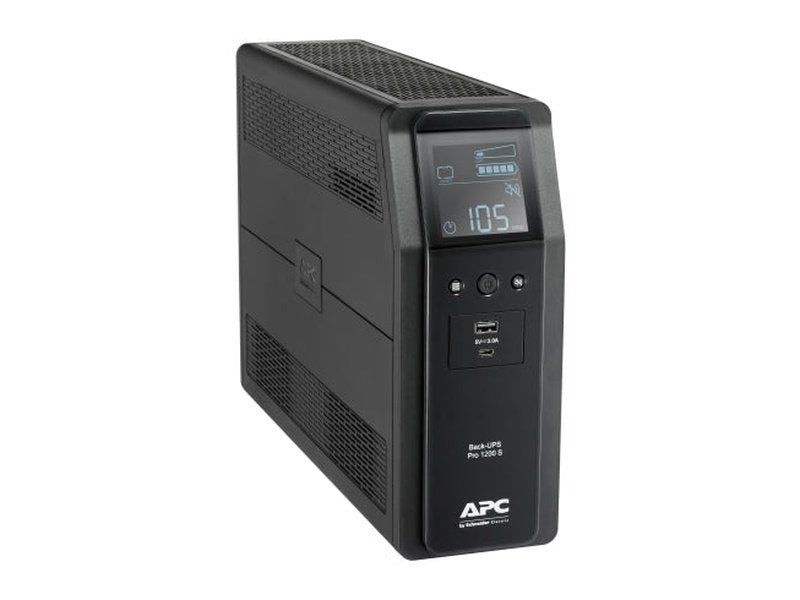 APC BR1200SI BACK-UPS PRO BR 1200VA, SINEWAVE,8 OUTLETS, AVR, LCD, INTERFACE