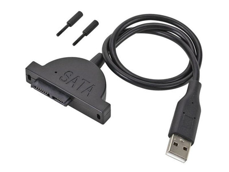 USB 2.0 to SATA 13 Pin 7+6 Pin Cable 49cm