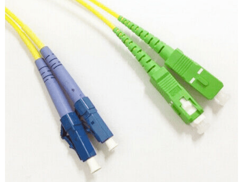 SC to LC Single Mode Fibre Optic Patch Lead Cable 5m