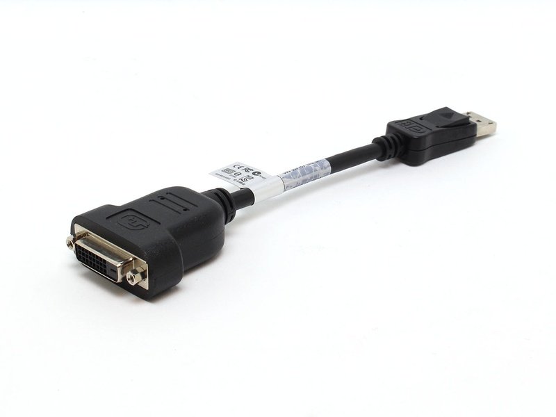 HP Hewlett Packard DisplayPort to DVI-D Adapter