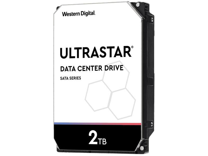 WD Ultrastar DC HA210 2TB 3.5" SATA 512n 7200RPM Enterprise Hard Drive