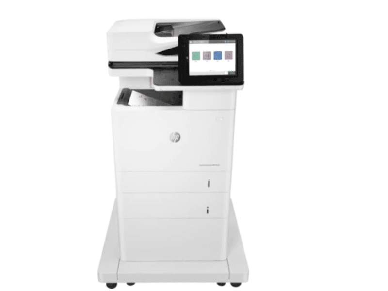 HP LaserJet Enterprise M632FHT Mono MFP Printer A4 61ppm Duplex Network Fax 1 Year