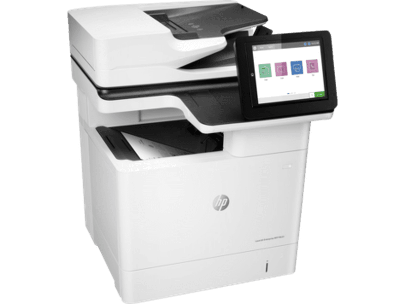 HP LaserJet Enterprise M633FH Mono MFP Printer A4 71ppm 1200X1200 DPI 2 Trays Duplex Network Fax