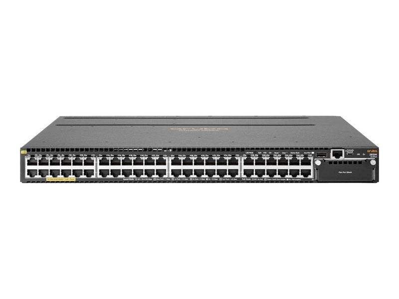 HPE Aruba 3810M 48G POE+ 1-SLOT NO PSU Managed Switch