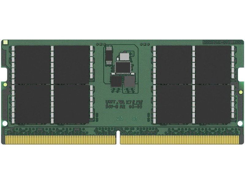 Kingston 32GB DDR5 4800MTHz 2RX8 Non-ECC Unbuffered SODIMM