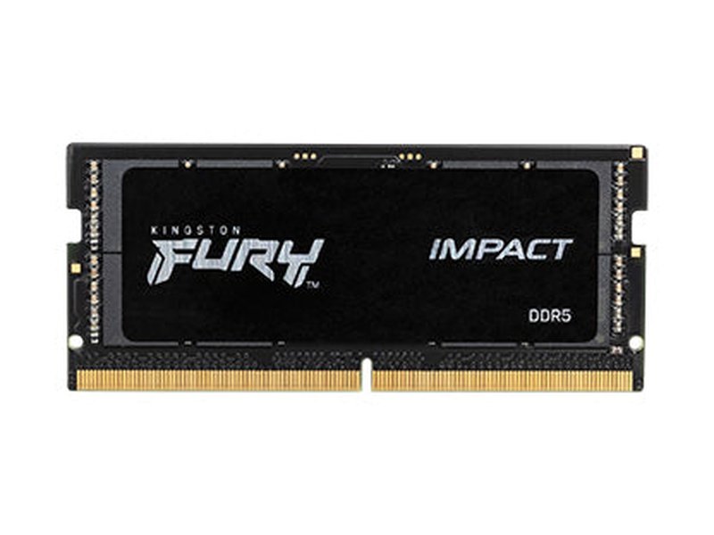 Kingston Fury Impact 16GB 1x16GB DDR5 4800MHz SODIMM Memory