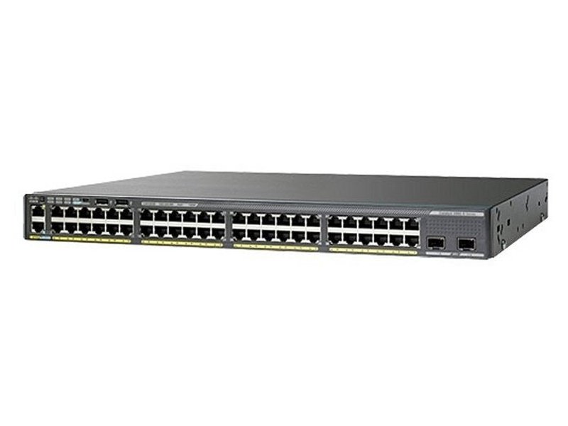 Cisco Catalyst 2960-XR 48 Ports Manageable Ethernet Switch, PoE, 4x1G SFP