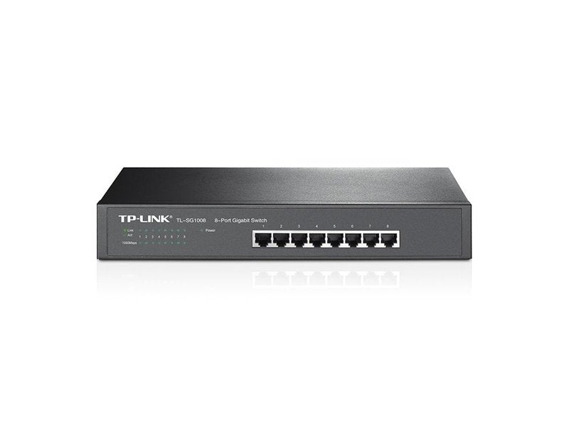 TP-Link TL-SG1008 8-Port Gigabit Desktop/Rackmount Switch